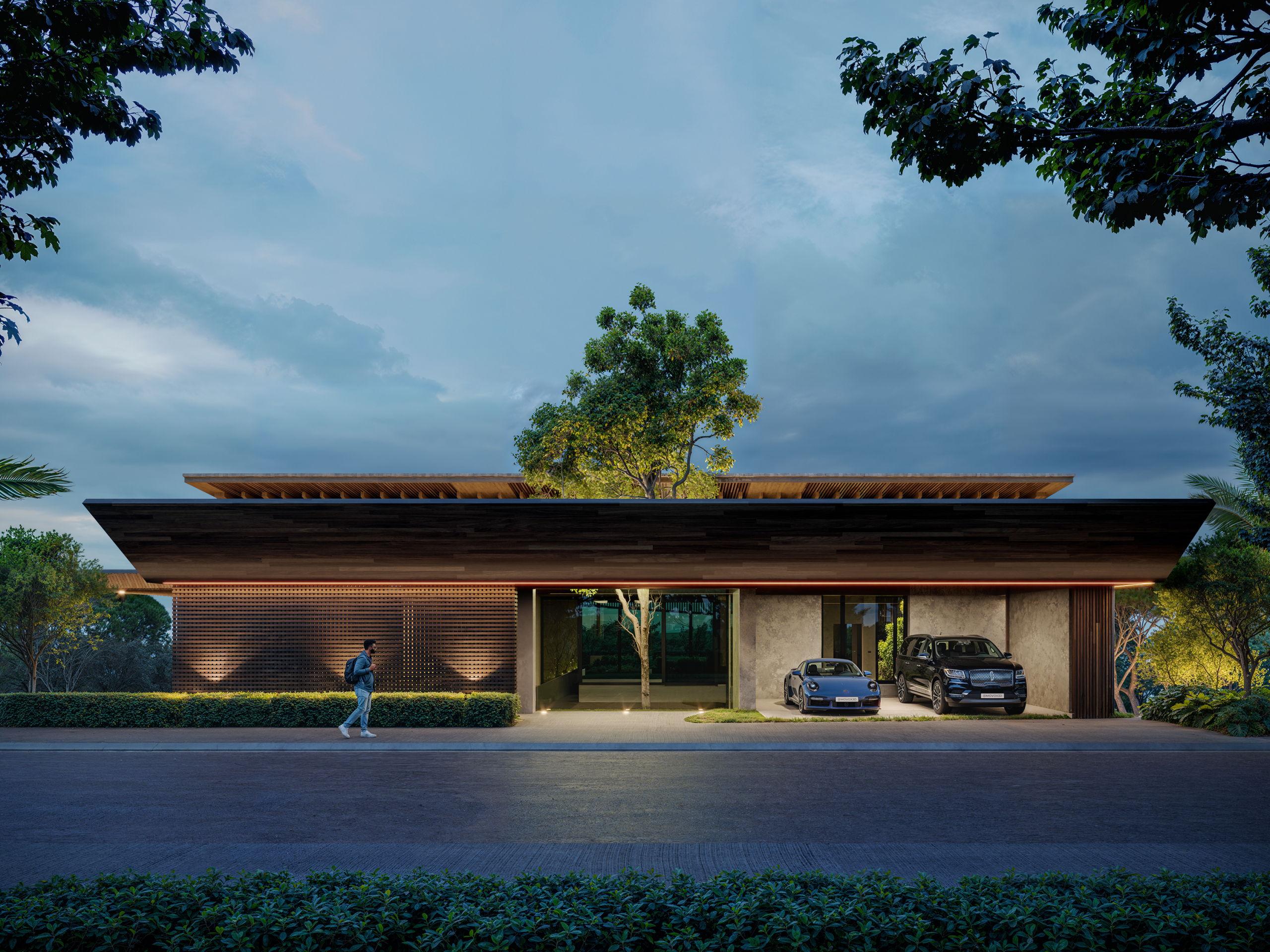 Exterior, Ambar Verde