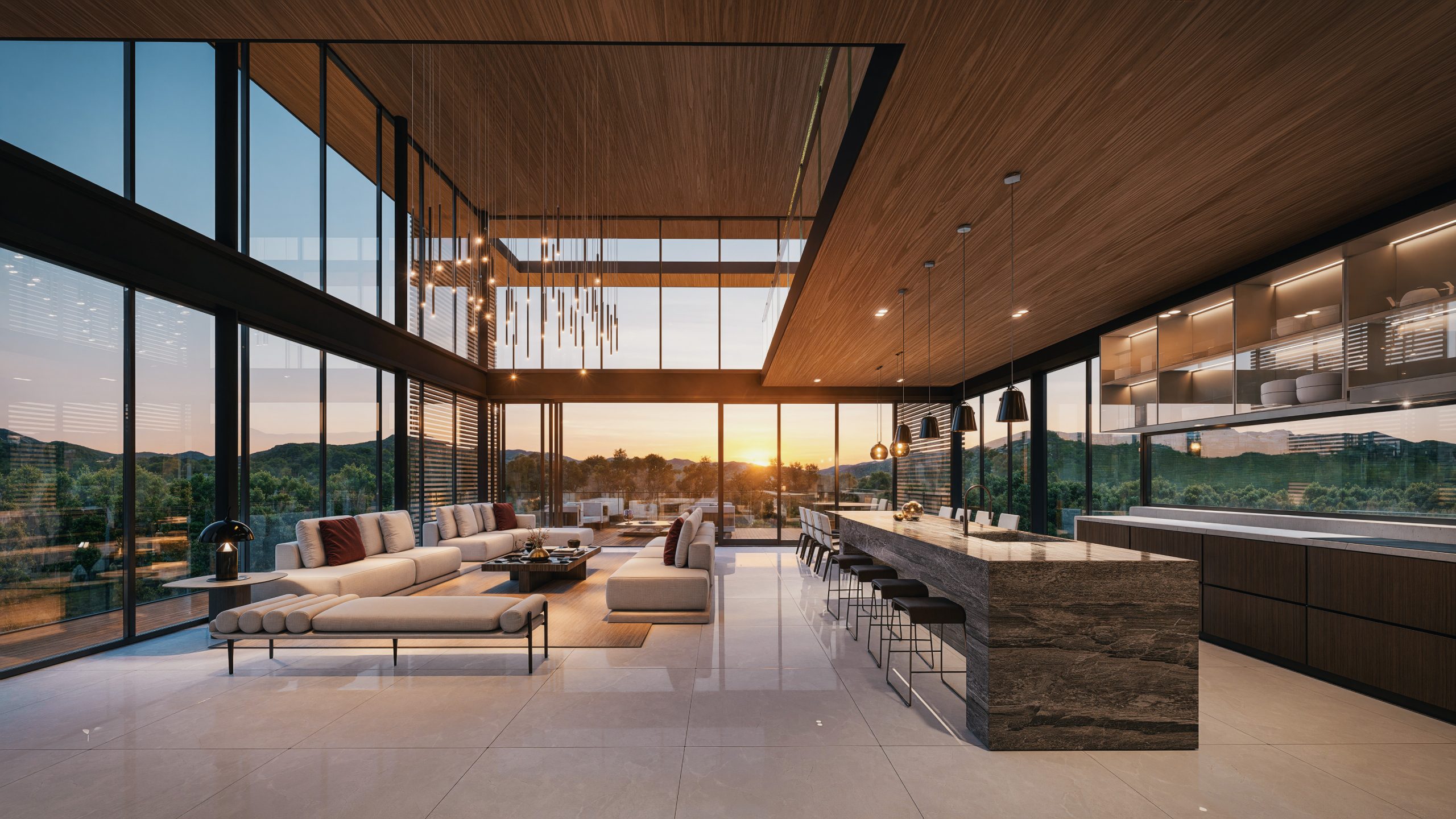 Living Room, Ambar Amarillo